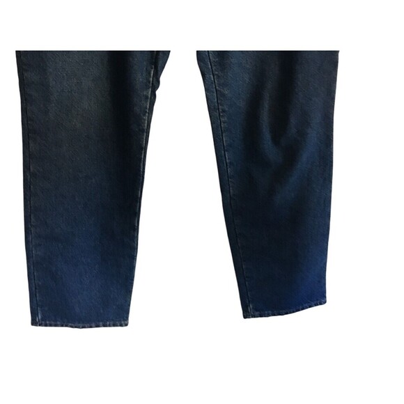 LL Bean Flannel Lined Jeans Women's Size 8 Regular Blue Medium Wash 100% Cotton - Picture 3 of 7